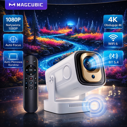 Mini projektor kinowy LED